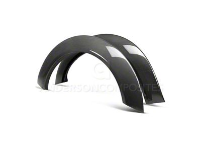 Anderson Composites 2018 Dodge Demon Wide Body Fender Flares Rear - AC-FLR18DGCHHC-R
