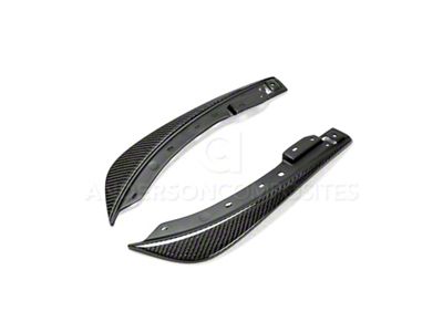Anderson Composites 09-14 Dodge Challenger Front Bumper Canards - AC-FBC0910DGCH-OE