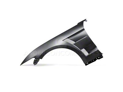 Anderson Composites 15-16 Ford Mustang Type-AT Fiberglass Fenders 0.4in Wider - AC-FF15FDMU-AT-GF