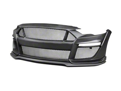 Anderson Composites 18-19 Ford Mustang Type-ST Fiberglass Front Bumper w/Lip - AC-FB18FDMU-ST-GF