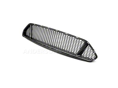 Anderson Composites 2018 Ford Mustang Type-GT Carbon Fiber Upper Grille - AC-FG18FDMU-GT