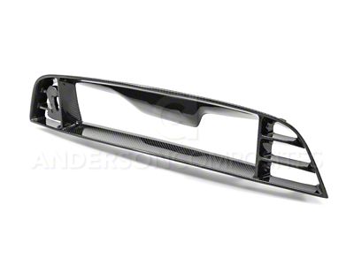 Anderson Composites 10-14 Ford Mustang/Shelby GT500 Front Upper Grille w/ - AC-UG1213FDGT-C