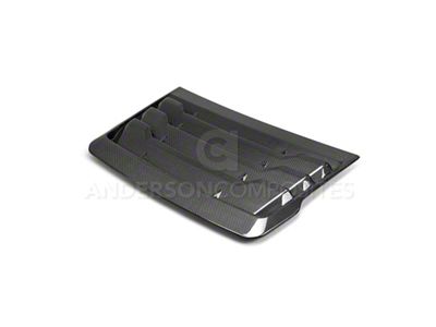Anderson Composites 17-18 Ford Raptor Type-OE Carbon Fiber Hood Vent - AC-HDS17FDRA-OE
