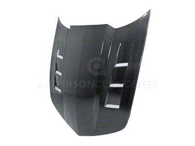 Anderson Composites 10-11 Chevy Camaro TS-style Carbon Fiber Hood - AC-HD1011CHCAM-TS