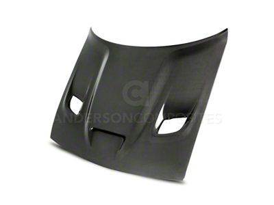 Anderson Composites 15-16 Dodge Challenger Hellcat Carbon Fiber Hood - AC-HD15DGCHHC-OE
