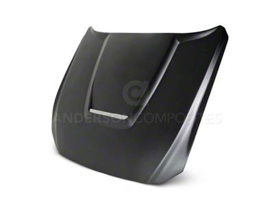 Anderson Composites 15-16 Ford Mustang Excl. GT350/GT350R Type-GR Fiberglass Hood - AC-HD15FDMU-GR-GF