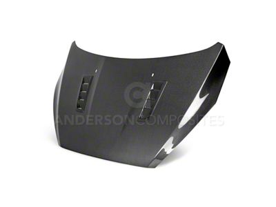 Anderson Composites 2016-2017 Ford Focus ST/RS Carbon Fiber RS Hood - AC-HD16FDFO-RS