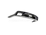 Anderson Composites 15-16 Ford Mustang R-Style Carbon Fiber Rear Valance - AC-RL15FDMU-GR