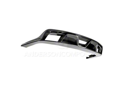 Anderson Composites 15-16 Ford Mustang R-Style Carbon Fiber Rear Valance - AC-RL15FDMU-GR