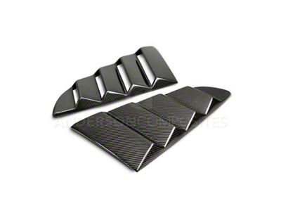 Anderson Composites 2015-2017 Ford Mustang Type-V Style Window Louvers - AC-WL15FDMU-V