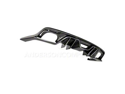 Anderson Composites 15-17 Ford Mustang Type-AR Rear Diffuser Quad Tip - AC-RL15FDMU-ARQ