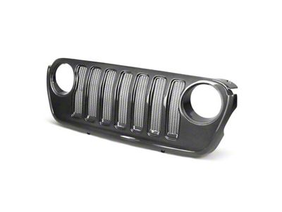 Anderson Composites 19-22 Jeep Wrangler/Gladiator Rubicon Type-OE Carbon Fiber Front - AC-FG19JPRU