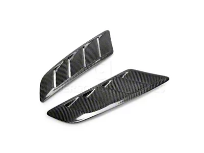 Anderson Composites 2015-2017 Ford Mustang Type-AB Carbon Fiber Hood Vents - AC-HV15FDMUGT-AB