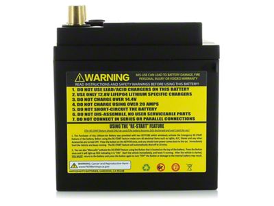 Antigravity Battery H6/Group 48 Lithium Car Battery w/Re-Start - AG-H6-40-RS