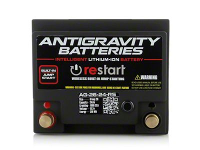 Antigravity Battery H6/Group 48 Lithium Car Battery w/Re-Start
