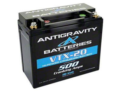Antigravity Battery Special Voltage YTX12 Case 16V Lithium Battery - Left - AG-VTX-20-L