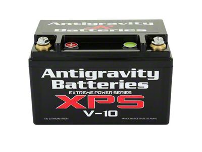 Antigravity Battery XPS V-10 Lithium Battery - Left Side Negative Terminal - AG-V10-L