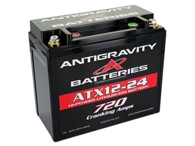 Antigravity Battery XPS V-12 Lithium Battery - Left Side Negative Terminal - AG-YTX12-24-L