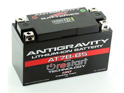Antigravity Battery YT7B-BS Lithium Battery w/Re-Start