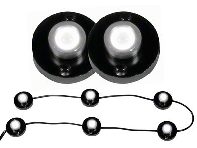 Anzo USA Bed Rail Lights Universal LED Heavy Duty 6 Pod - 861123