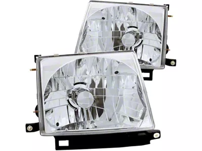 Anzo USA 1997-2000 Toyota Tacoma Crystal Headlights Chrome - 121132