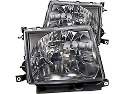 Anzo USA 1997-2000 Toyota Tacoma Crystal Headlights Black - 121139