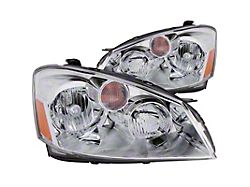 Anzo USA 2005-2006 Nissan Altima Crystal Headlights Chrome - 121294