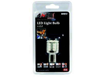 Anzo USA LED Bulbs Universal LED 1157 Red - 28 LEDs - 809012