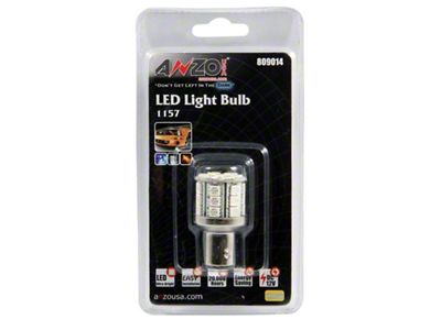 Anzo USA LED Bulbs Universal LED 1157 Amber - 28 LEDs - 809014