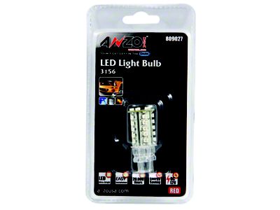 Anzo USA LED Bulbs Universal 3156/3157 Red - 809027