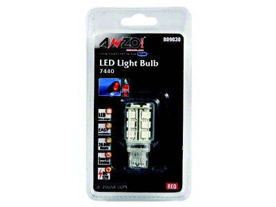 Anzo USA LED Bulbs Universal 7443/7440 Red - 809030