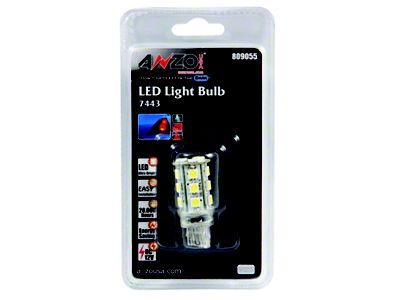 Anzo USA LED Bulbs Universal 7444 White - 18 LEDs 1 - 809055