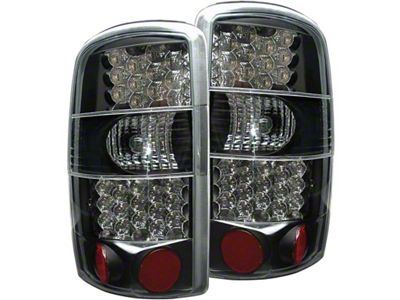 Anzo USA 2000-2006 Chevrolet Suburban LED Taillights Black - 311003
