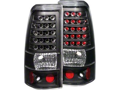 Anzo USA 2003-2006 Chevrolet Silverado 1500 LED Taillights Black - 311009