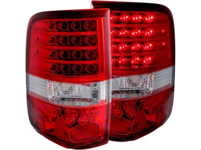 Anzo USA 2004-2008 Ford F-150 LED Taillights Red/Clear - 311022