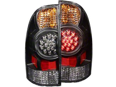 Anzo USA 2005-2015 Toyota Tacoma LED Taillights Black - 311042