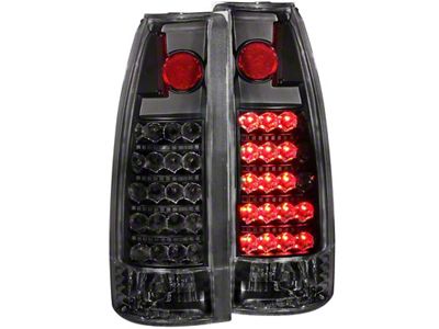 Anzo USA 1999-2000 Cadillac Escalade LED Taillights Black - 311059