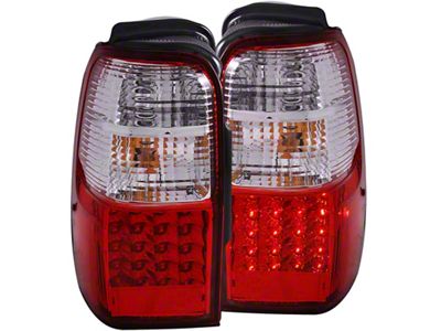 Anzo USA 2001-2002 Toyota 4 Runner LED Taillights Red/Clear - 311070