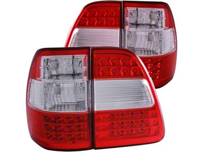 Anzo USA 1998-2005 Toyota Land Cruiser Fj LED Taillights Red/Clear G2 - 311094
