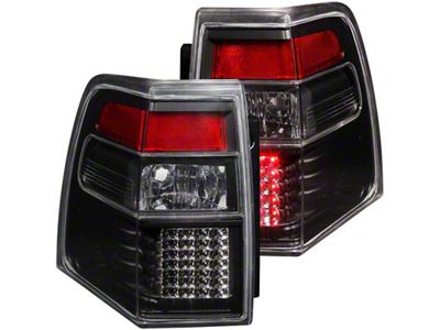 Anzo USA 2007-2014 Ford Expedition LED Taillights Black - 311110