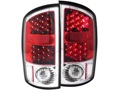 Anzo USA 2002-2005 Dodge Ram 1500 LED Taillights Red/Clear - 311133