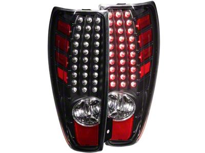 Anzo USA 2004-2012 Chevrolet Colorado LED Taillights Black - 311136