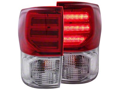 Anzo USA 2007-2013 Toyota Tundra LED Taillights Red/Clear G2 - 311204