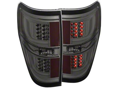 Anzo USA 2009-2013 Ford F-150 LED Taillights Smoke - 311258