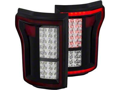 Anzo USA 2015-2016 Ford F-150 LED Taillights Red/Clear - 311262