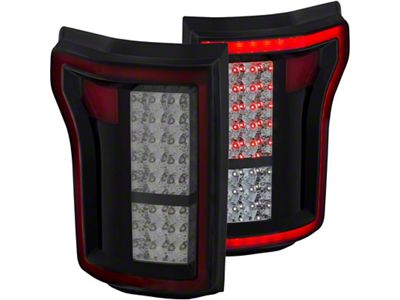 Anzo USA 2015-2016 Ford F-150 LED Taillights Red/Smoke - 311263