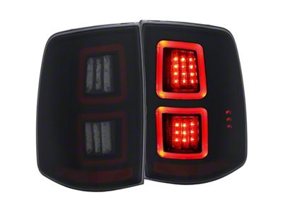 Anzo USA LED Smoke 13-17 Dodge Ram 1500/2500/3500 LED Taillights Smoke - 311274