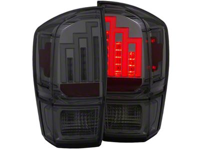 Anzo USA 2016-2017 Toyota Tacoma LED Taillights Smoke - 311282
