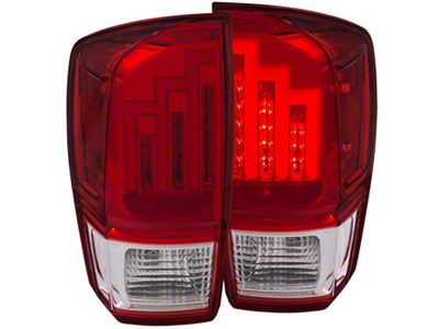 Anzo USA 2016-2017 Toyota Tacoma LED Taillights Red/Clear - 311284