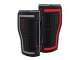 Anzo USA 2017+ Ford F-250 LED Taillights - Black/Clear - 311287